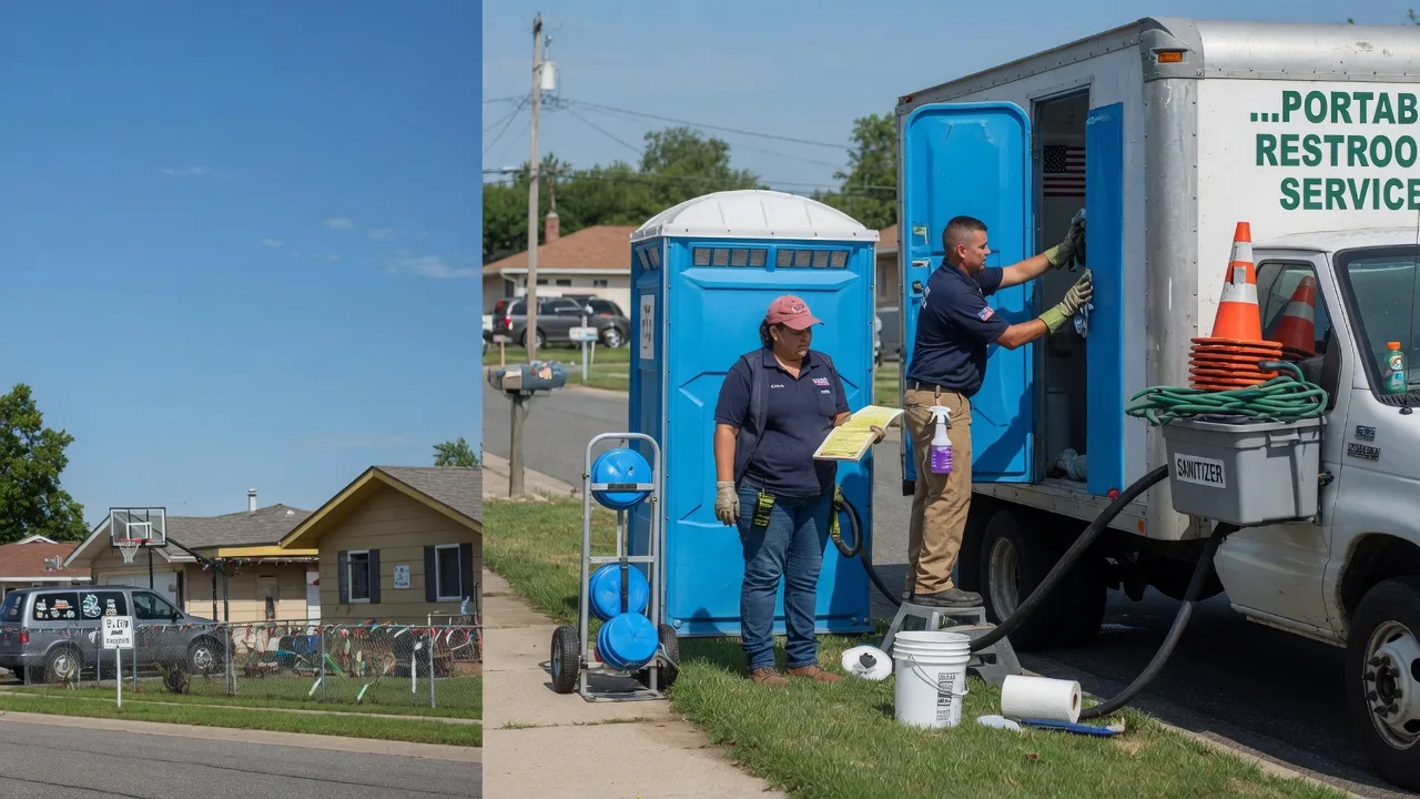 Portable Toilet Rental in St Columbans, NE near me